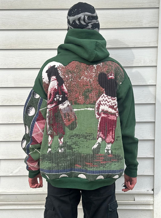 1 of 1 Handmade Vintage Mickey Golf Hoodie