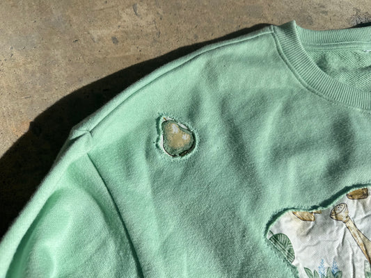 1 of 1 Handmade Champion Gardener Mint Sweatshirt
