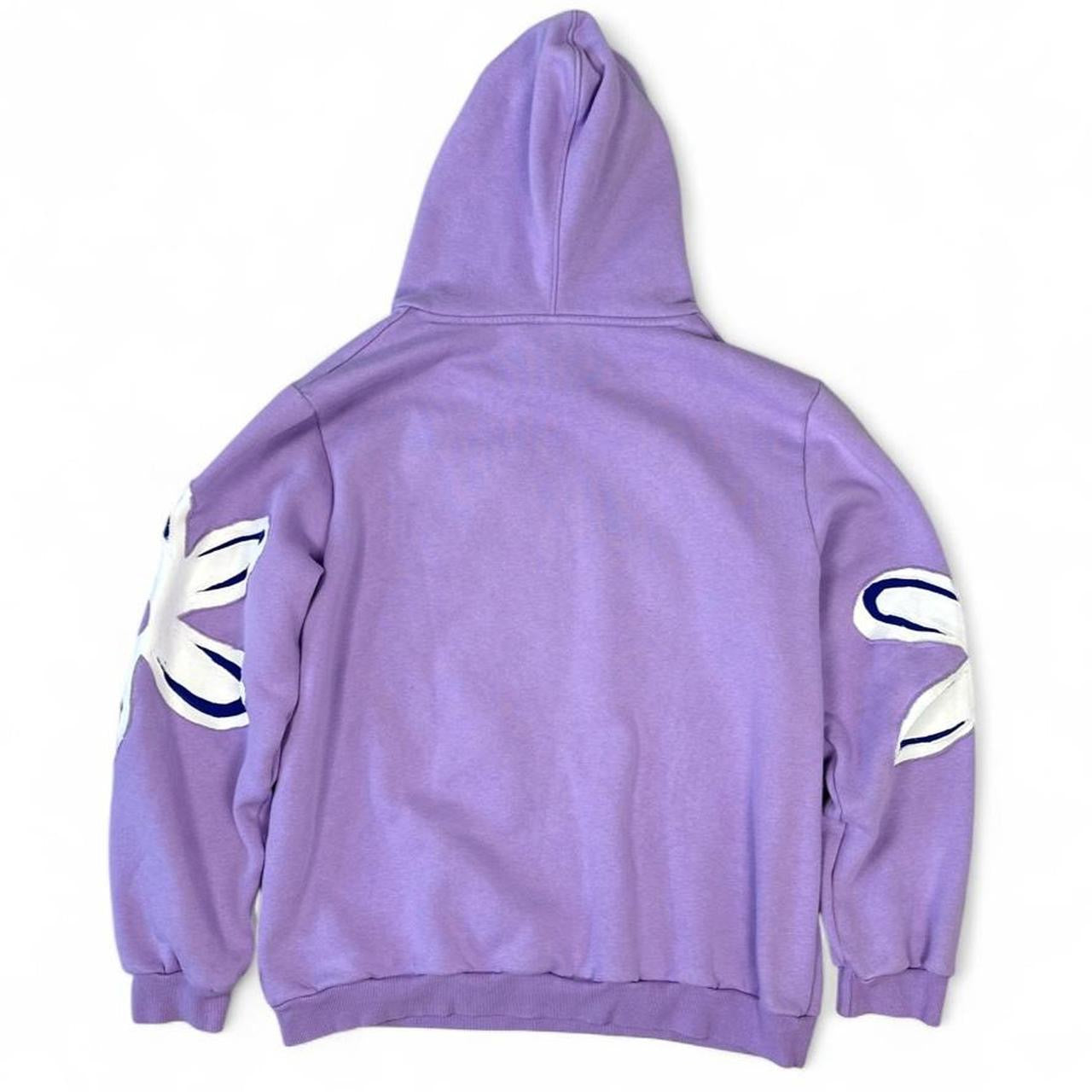 1 of 1 Handmade Nike Lavender Floral Hoodie