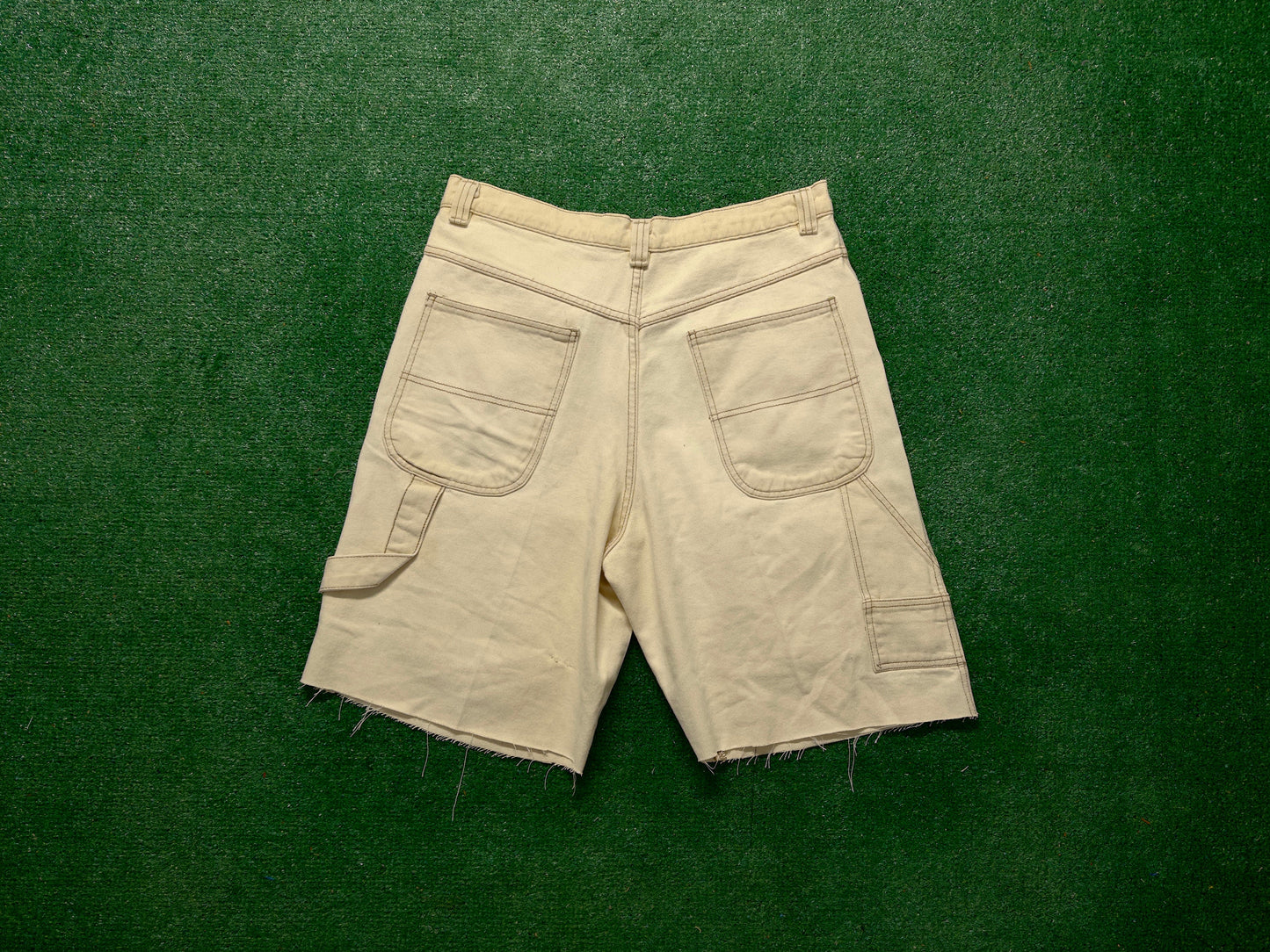 1 of 1 Handmade Multi Pocket Denim Shorts - Beach Carpenter