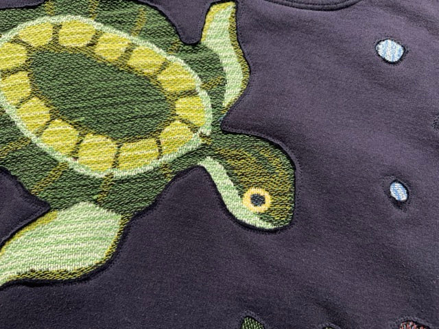 1 of 1 Handmade Sea Creatures Sweatshirt - XL