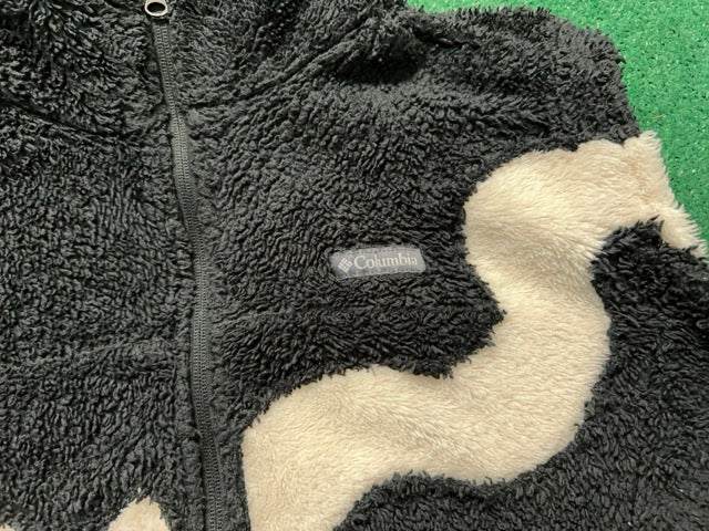 1 of 1 Handmade Abstract Teddy Fleece Surf Vest - XL