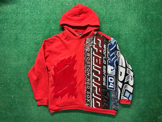 1 of 1 Handmade Red Sox Gameday Hoodie