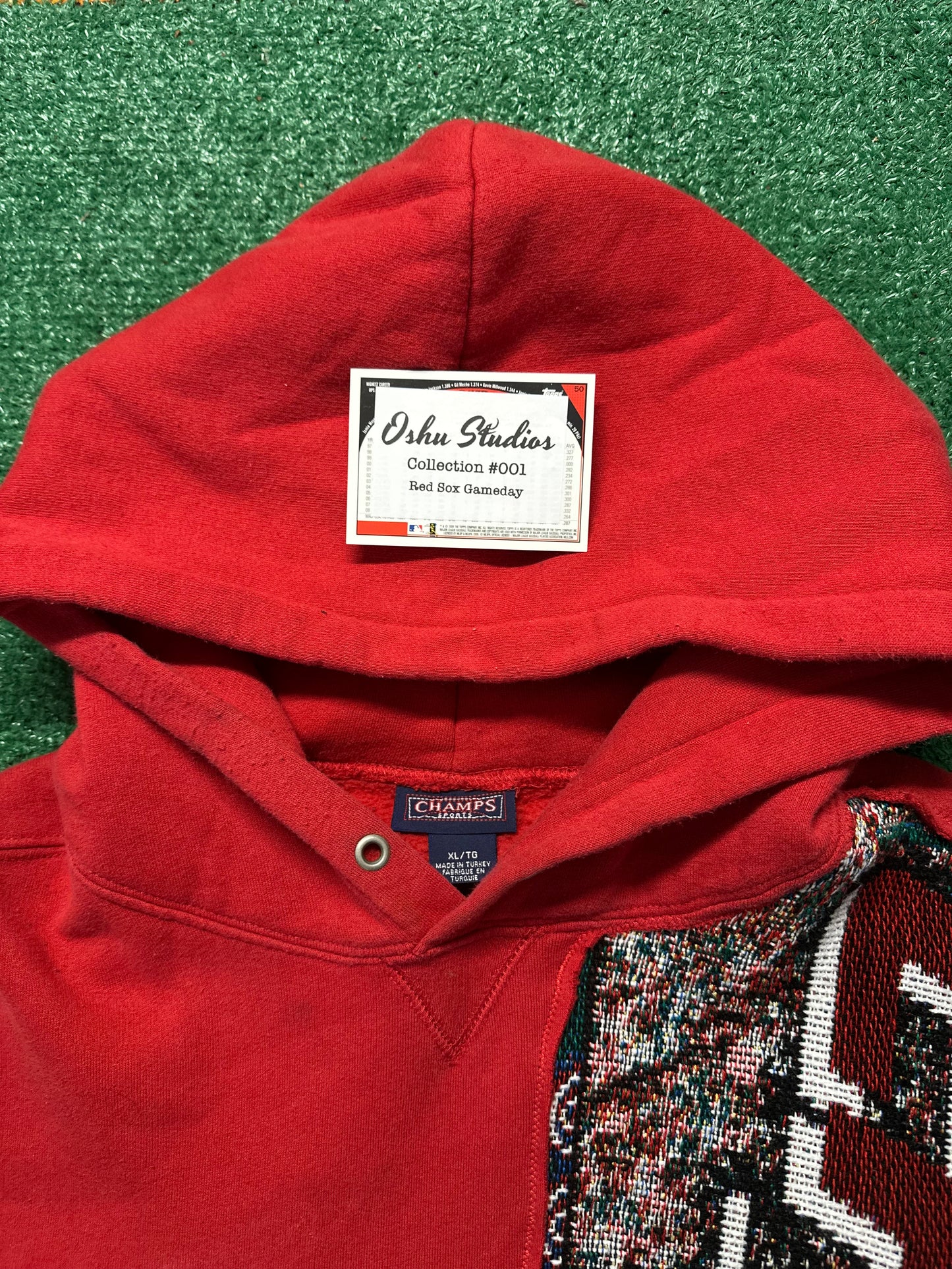 1 of 1 Handmade Red Sox Gameday Hoodie