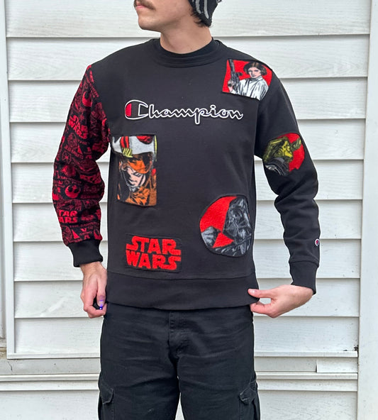 1 of 1 Handmade Star Wars Episode 5 Crewneck Sweatshirt