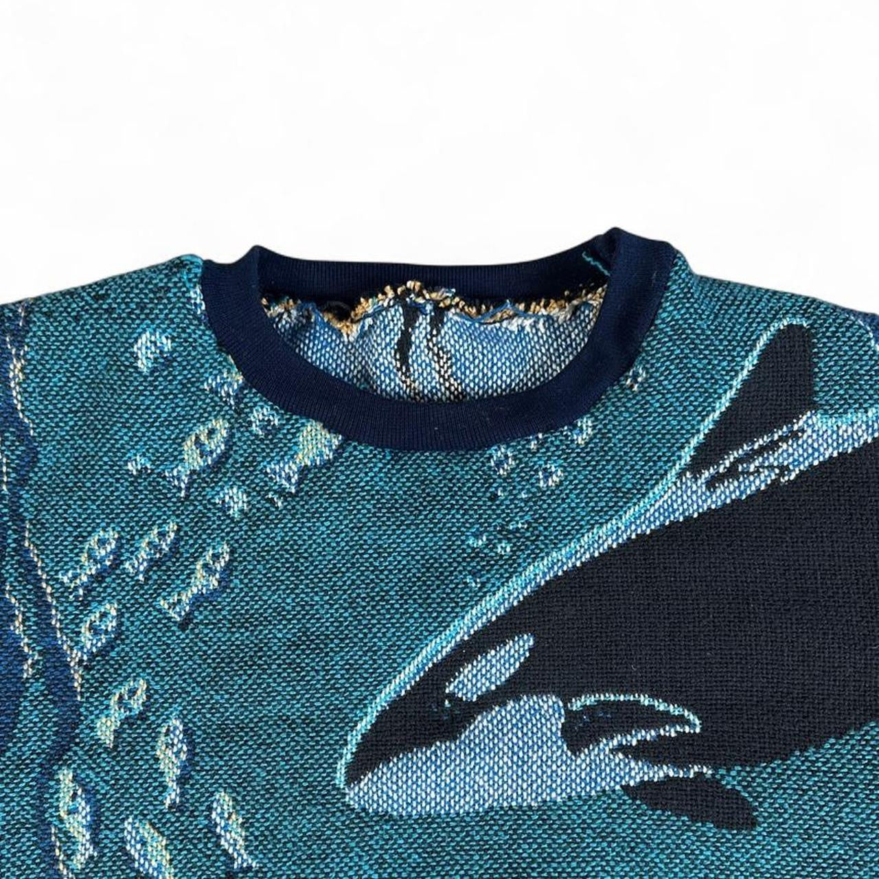 1 of 1 Handmade Ocean Blanket Sweatshirt