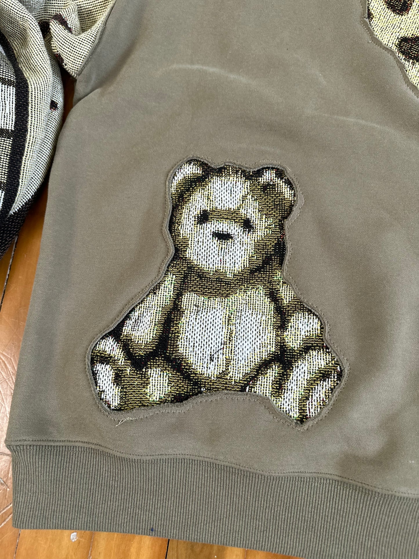 1 of 1 Handmade Teddy Bear Hoodie