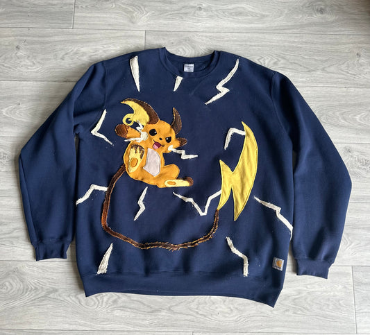 1 of 1 Handmade Raichu Sweatshirt