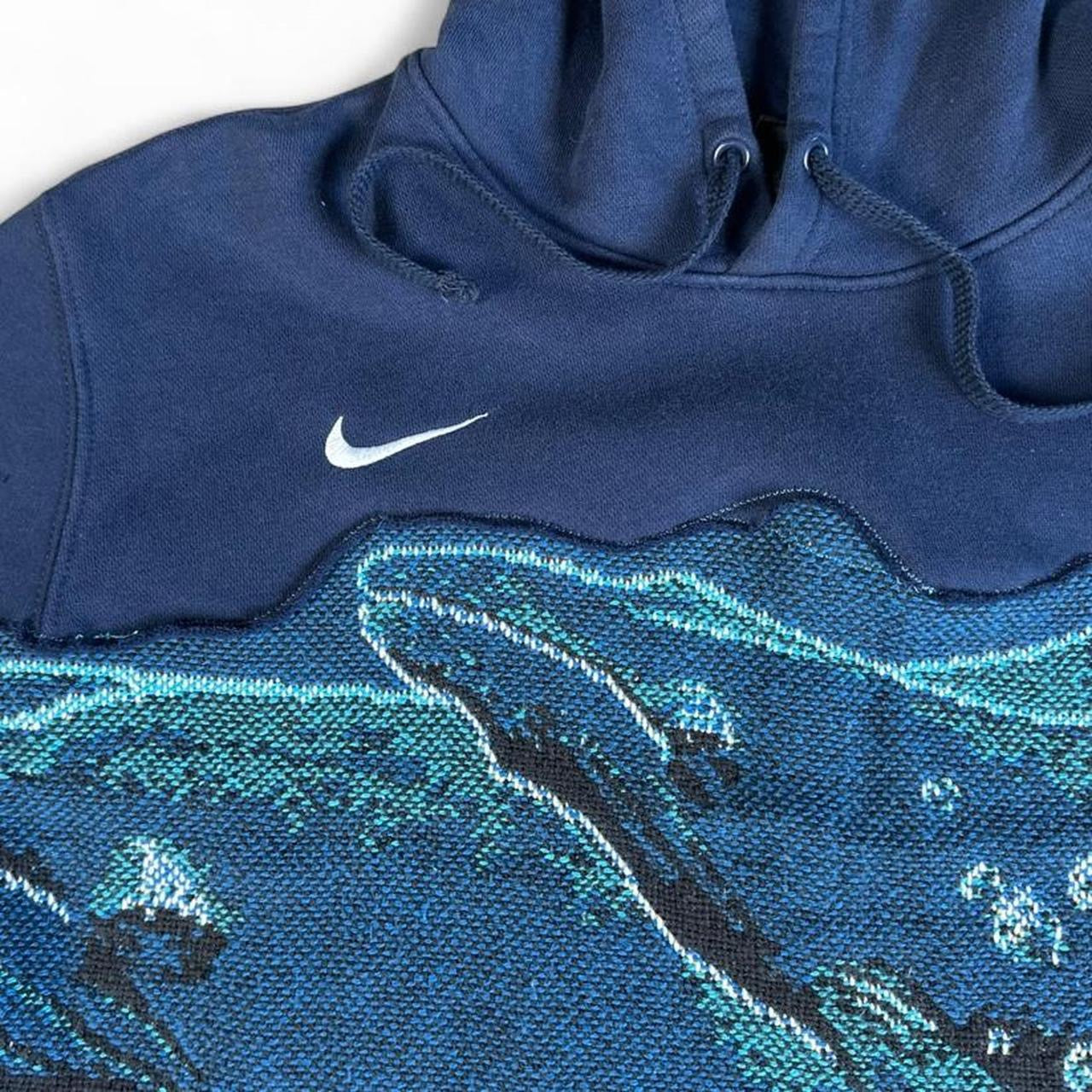 1 of 1 Handmade Humpback Whale Nike Hoodie
