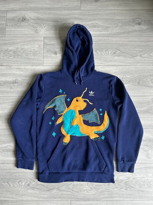 1 of 1 Handmade Dark Dragonite Adidas Hoodie