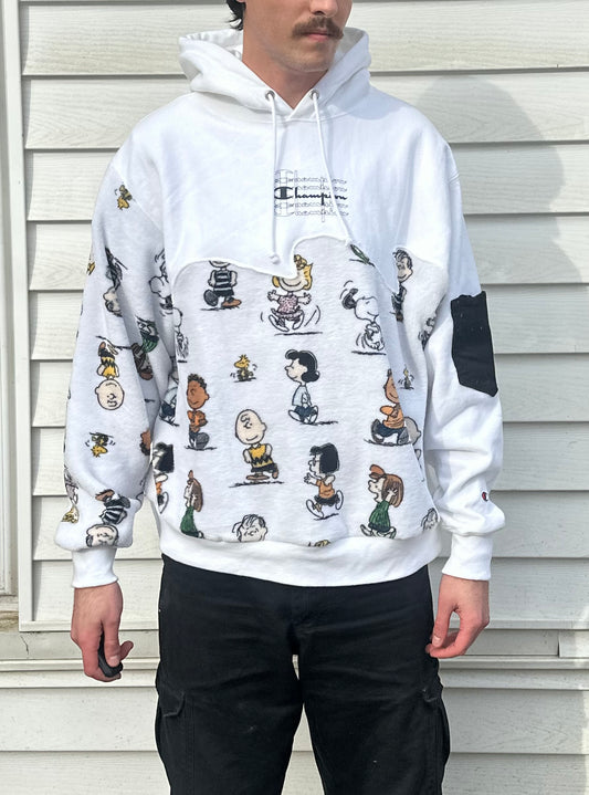 1 of 1 Handmade Peanuts x Champion Reverse Weave Hoodie