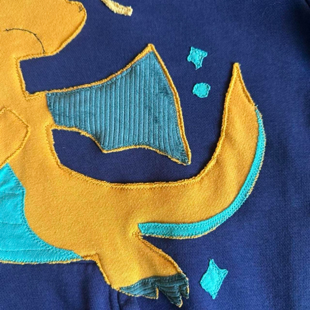 1 of 1 Handmade Dark Dragonite Adidas Hoodie