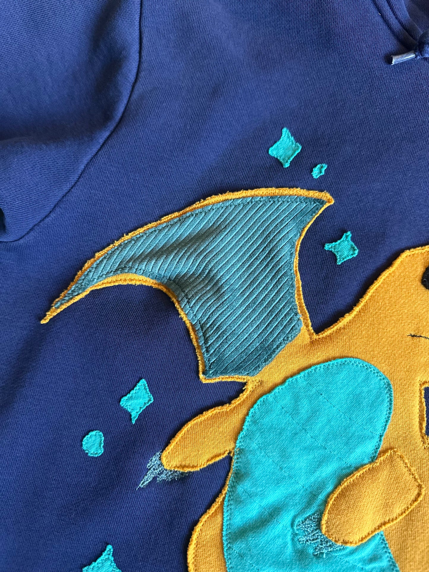 1 of 1 Handmade Dark Dragonite Adidas Hoodie