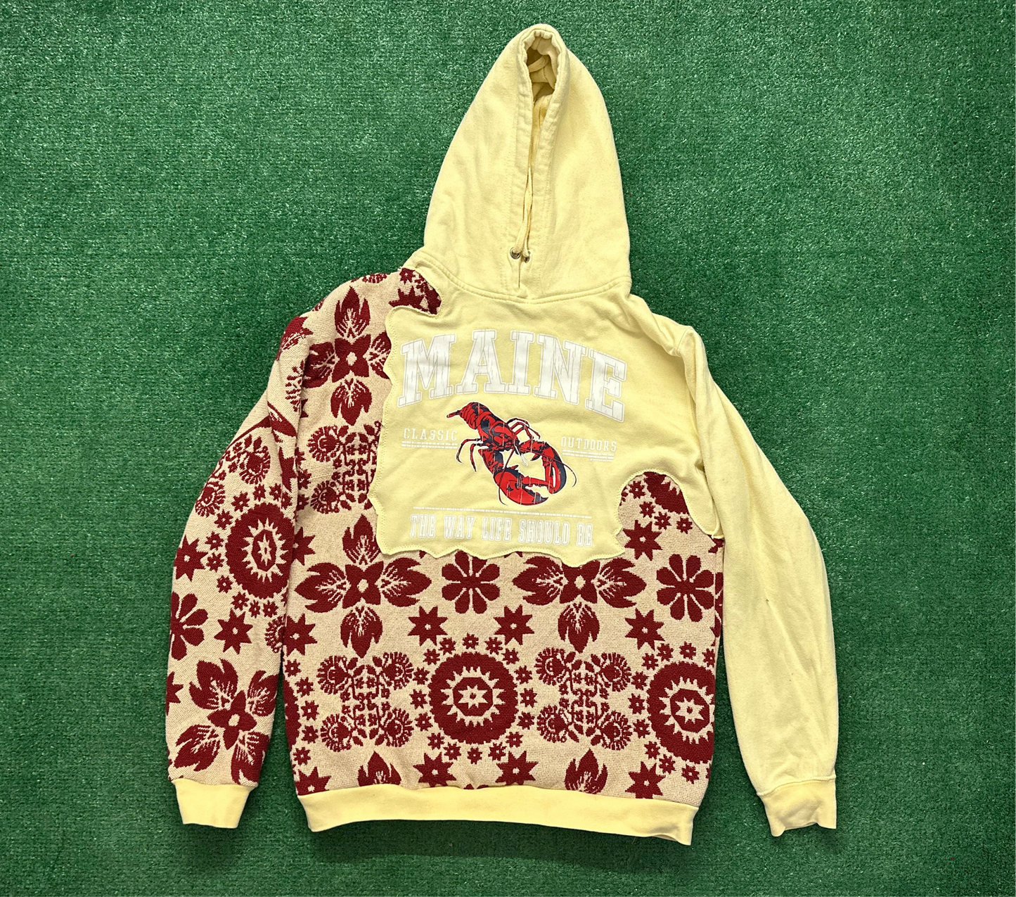1 of 1 Handmade My Maine Lobster Hoodie
