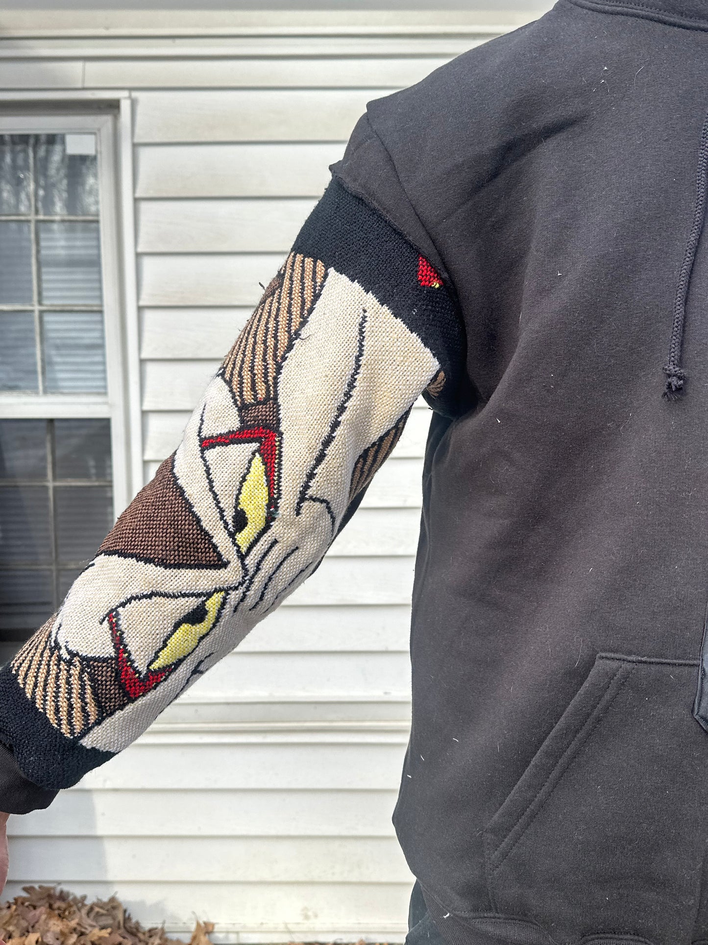 1 of 1 Handmade Taz & Wile E Coyote Hoodie