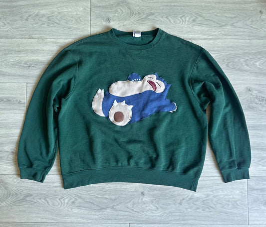1 of 1 Handmade Snorlax Sweatshirt