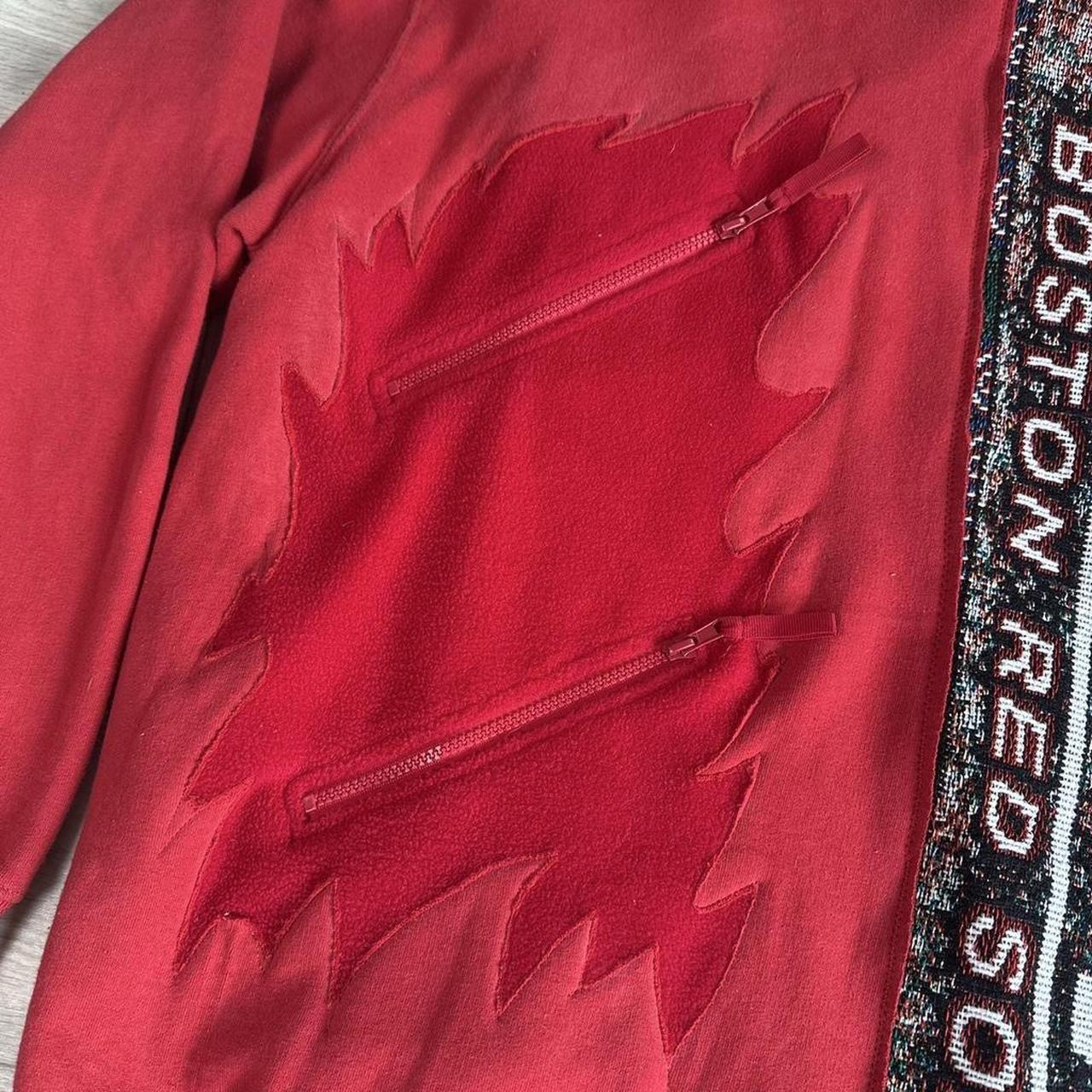 1 of 1 Handmade Red Sox Gameday Hoodie