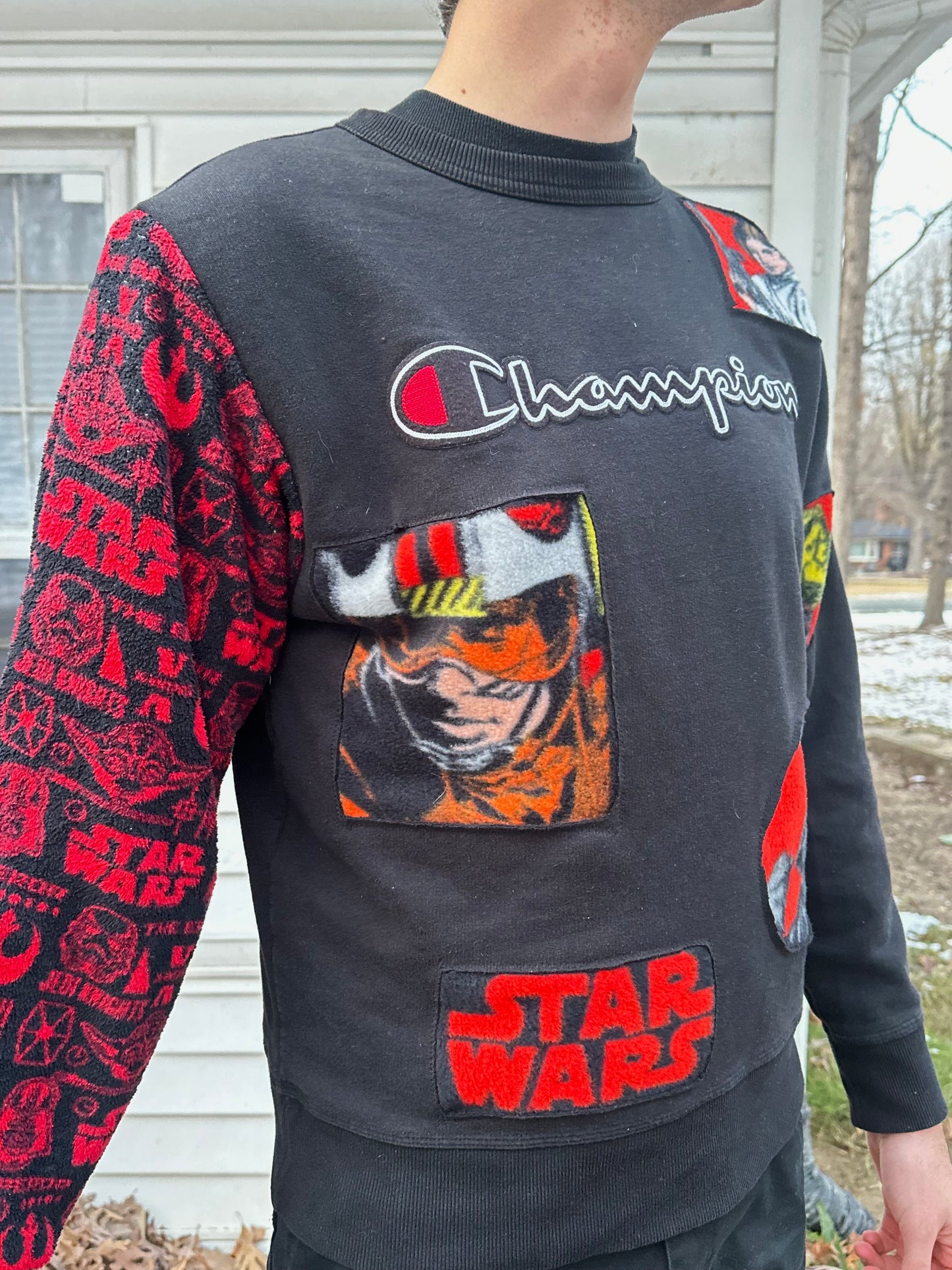 1 of 1 Handmade Star Wars Episode 5 Crewneck Sweatshirt