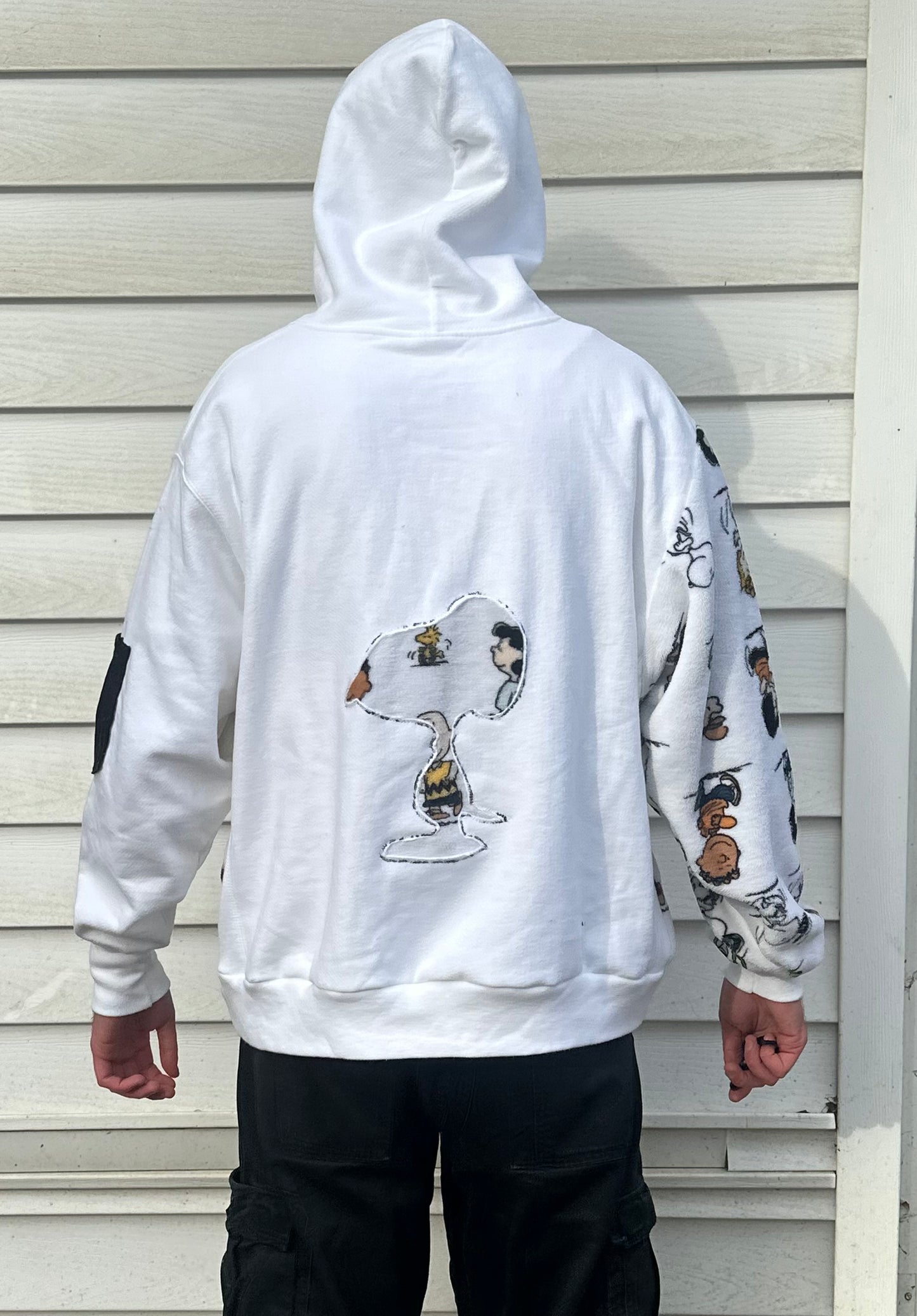 1 of 1 Handmade Peanuts x Champion Reverse Weave Hoodie