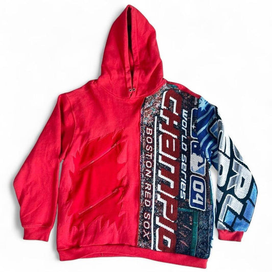1 of 1 Handmade Red Sox Gameday Hoodie