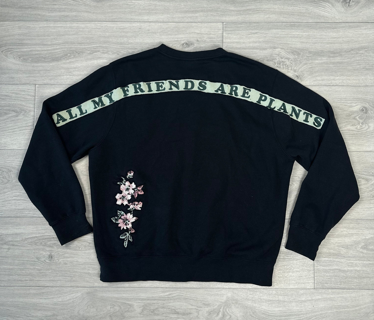 1 of 1 Handmade Nike All My Friends Are Plants Sweatshirt