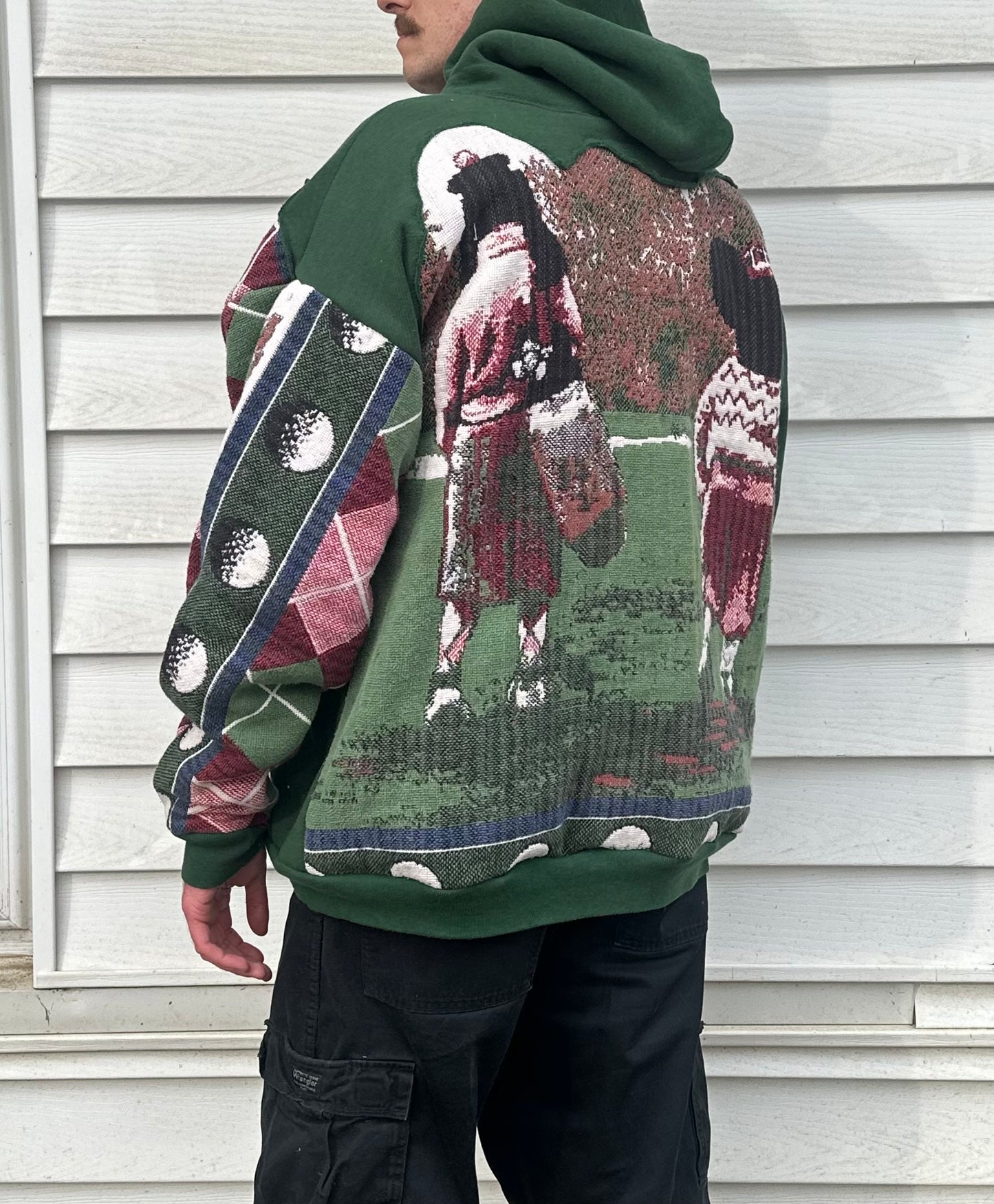 1 of 1 Handmade Vintage Mickey Golf Hoodie