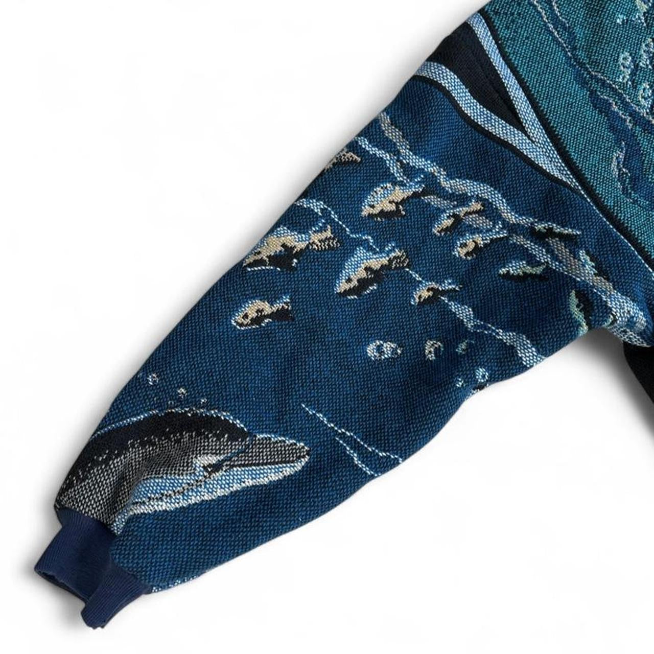 1 of 1 Handmade Ocean Blanket Sweatshirt