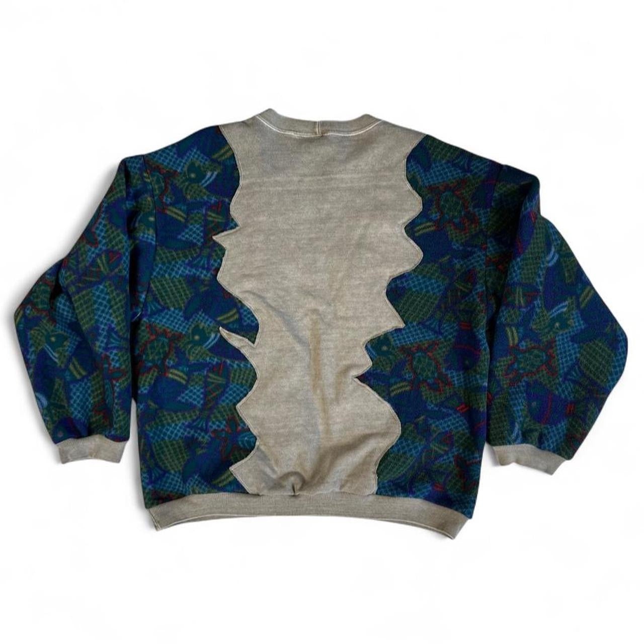 1 of 1 Handmade Lake Superior Fish Fleece Sweatshirt