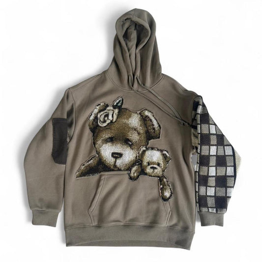 1 of 1 Handmade Teddy Bear Hoodie