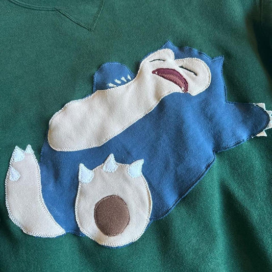 1 of 1 Handmade Snorlax Sweatshirt